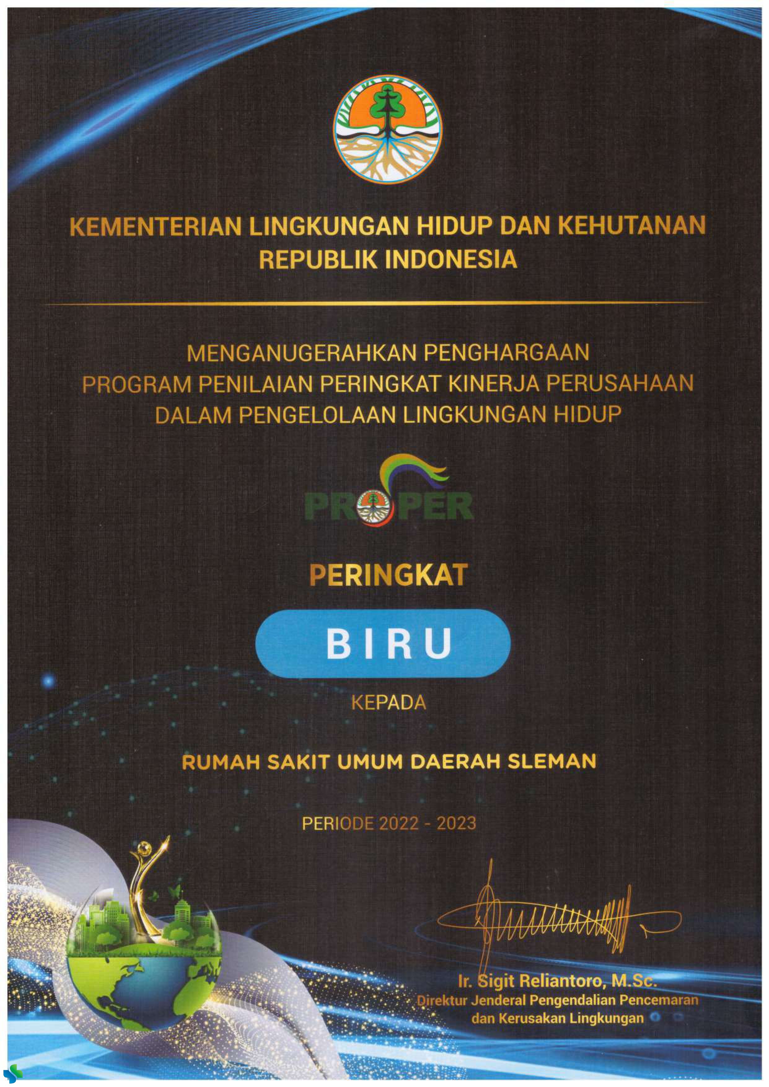 PROPER PERINGKAT BIRU RSUD SLEMAN 2023